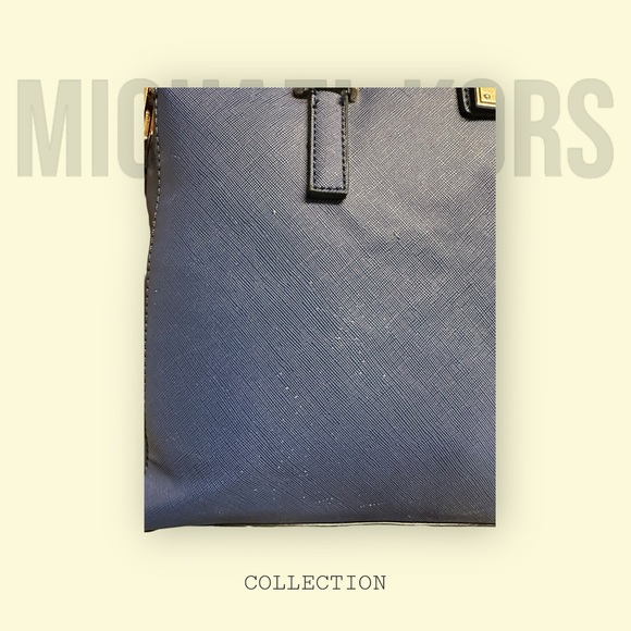 Michael Kors Blue Epi Handbag - Picture 7 of 16